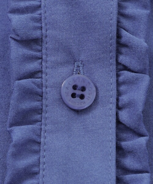 MACKINTOSH LONDON（マッキントッシュ ロンドン）の「【エクラ掲載】シアーコットンナイロンブラウス（シャツ/ブラウス・レディース・ライトブルー/ベージュ/ネイビー・38）」の11枚目の写真