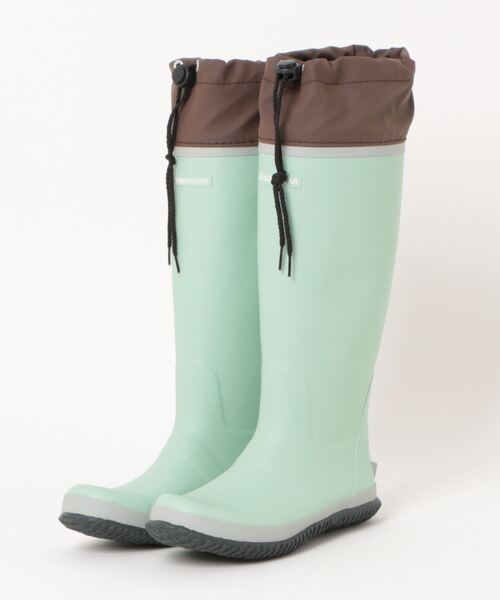 MoonStar（ムーンスター）の「【MoonStar／ムーンスター】MS RLS01 ワークブーツ 2E（レインシューズ・レディース・ブルー/ミント/ブラウン/コーラルピンク・21.0cm/22.0cm/23.0cm/24.0cm/25.0cm/26.0cm）」の2枚目の写真