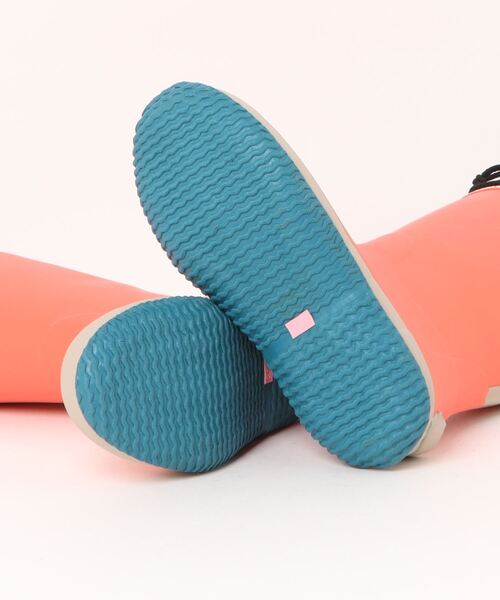 MoonStar（ムーンスター）の「【MoonStar／ムーンスター】MS RLS01 ワークブーツ 2E（レインシューズ・レディース・ブルー/ミント/ブラウン/コーラルピンク・21.0cm/22.0cm/23.0cm/24.0cm/25.0cm/26.0cm）」の6枚目の写真