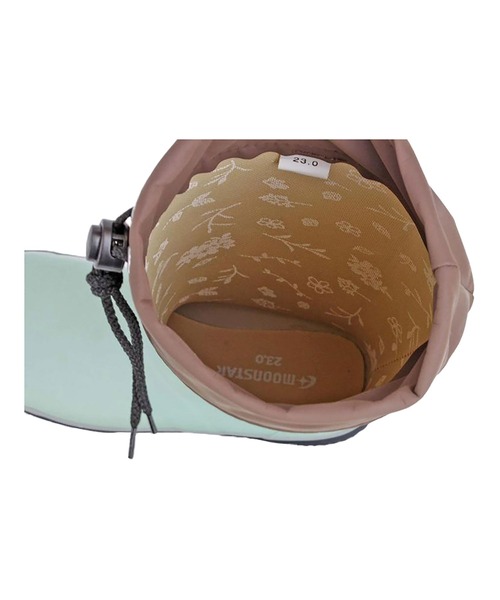 MoonStar（ムーンスター）の「【MoonStar／ムーンスター】MS RLS01 ワークブーツ 2E（レインシューズ・レディース・ブルー/ミント/ブラウン/コーラルピンク・21.0cm/22.0cm/23.0cm/24.0cm/25.0cm/26.0cm）」の19枚目の写真