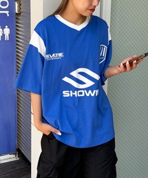 CIAOPANIC | 【ユニセックス】切替フットボールTシャツ(Tシャツ/カットソー)