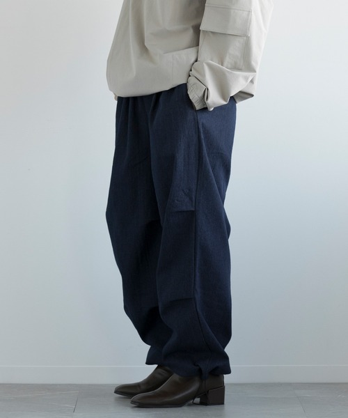 aimoha（アイモハ）の「aimoha men TRACK WIDE LOOSE PANTS パラシュート パンツ（その他パンツ・メンズ・ネイビー/ブラック・X-LARGE/LARGE/MEDIUM）」の20枚目の写真
