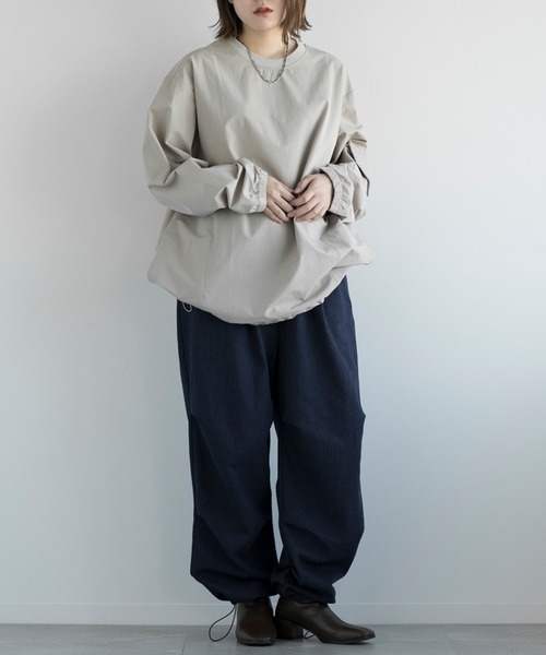 aimoha（アイモハ）の「aimoha men TRACK WIDE LOOSE PANTS パラシュート パンツ（その他パンツ・メンズ・ネイビー/ブラック・X-LARGE/LARGE/MEDIUM）」の22枚目の写真