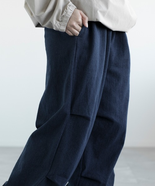 aimoha（アイモハ）の「aimoha men TRACK WIDE LOOSE PANTS パラシュート パンツ（その他パンツ・メンズ・ネイビー/ブラック・X-LARGE/LARGE/MEDIUM）」の7枚目の写真