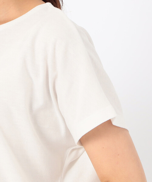 COMME CA ISM(コムサイズム)の「速乾 箔プリント ロゴ 半袖Tシャツ(Tシャツ/カットソー・レディース・ブラック/ホワイト/サックスブルー/ブルー・SMALL/MEDIUM/LARGE)」の19枚目の写真