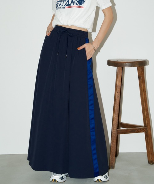 【セール】サイドラインスカート（スカート）｜Auntie Rosa Holiday（アンティローザホリデー） 8,163円