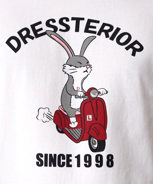 DRESSTERIOR(ドレステリア)の「◆EC・大阪ルクア限定 ベスパラビットT(Tシャツ/カットソー・メンズ・ホワイト/ピンク・90/91/92/94)」の22枚目の写真