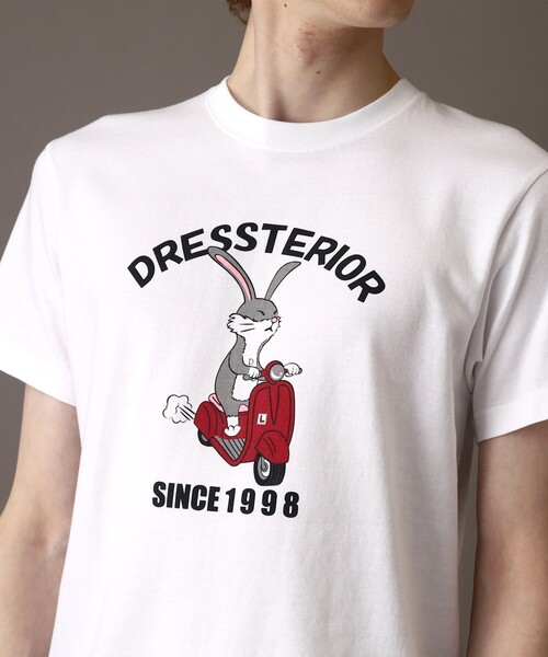 DRESSTERIOR(ドレステリア)の「◆EC・大阪ルクア限定 ベスパラビットT(Tシャツ/カットソー・メンズ・ホワイト/ピンク・90/91/92/94)」の21枚目の写真