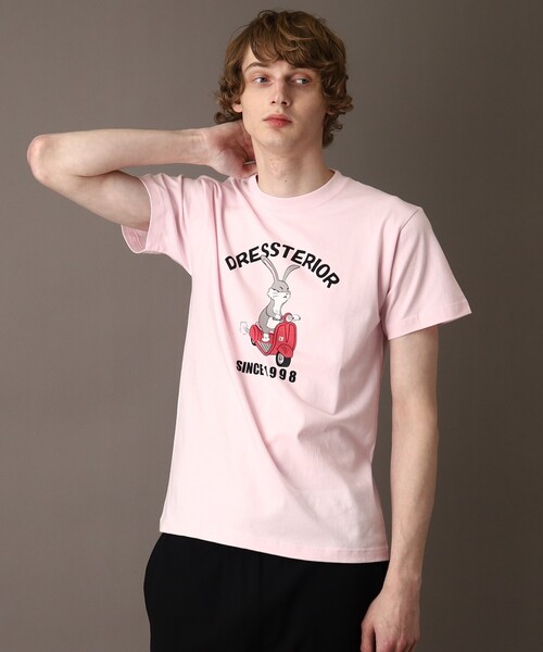 DRESSTERIOR(ドレステリア)の「◆EC・大阪ルクア限定 ベスパラビットT(Tシャツ/カットソー・メンズ・ホワイト/ピンク・90/91/92/94)」の15枚目の写真