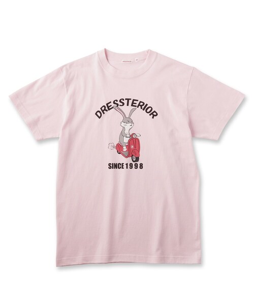 DRESSTERIOR(ドレステリア)の「◆EC・大阪ルクア限定 ベスパラビットT(Tシャツ/カットソー・メンズ・ホワイト/ピンク・90/91/92/94)」の11枚目の写真