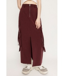 SLY | FRONT ZIP CARGO SK フロント ジップ カーゴ スカート(スカート)