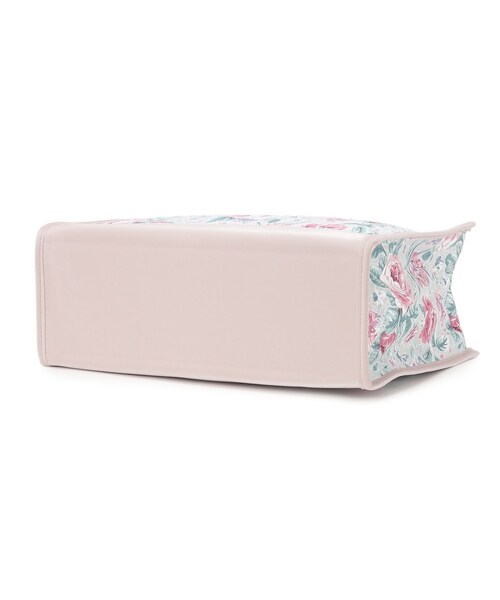 LAURA ASHLEY(ローラアシュレイ)の「ワイルド ローズ柄 トートバッグ(トートバッグ・レディース・ブルー系/ベージュ系・00)」の6枚目の写真