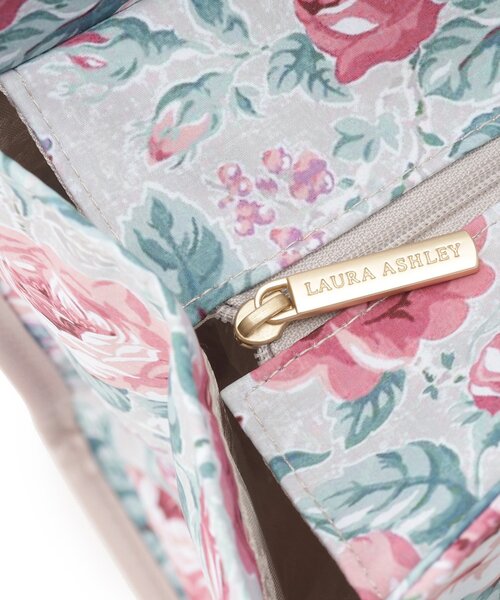 LAURA ASHLEY(ローラアシュレイ)の「ワイルド ローズ柄 トートバッグ(トートバッグ・レディース・ブルー系/ベージュ系・00)」の16枚目の写真