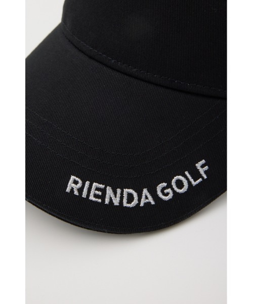 RIENDA GOLF(リエンダゴルフ)の「【RIENDA GOLF】サンバイザー リエンダゴルフ(サンバイザー・レディース・ブラック/ブルー系その他3/ホワイト・FREE)」の7枚目の写真