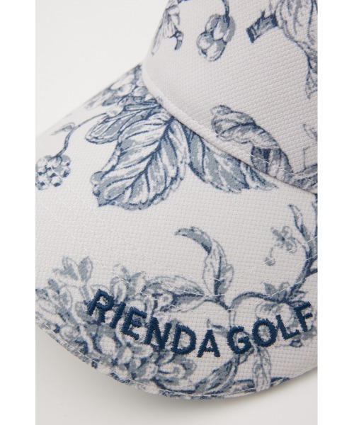 RIENDA GOLF(リエンダゴルフ)の「【RIENDA GOLF】サンバイザー リエンダゴルフ(サンバイザー・レディース・ブラック/ブルー系その他3/ホワイト・FREE)」の13枚目の写真