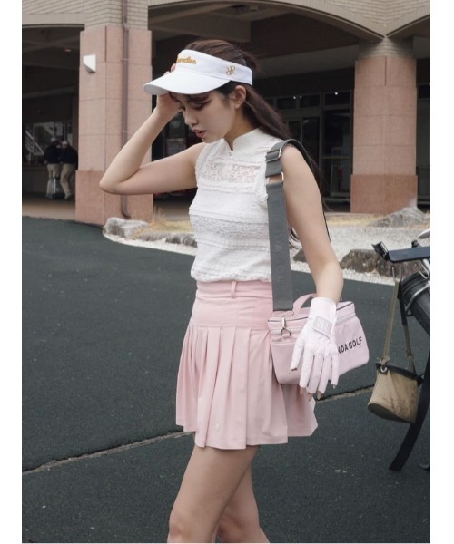 RIENDA GOLF(リエンダゴルフ)の「【RIENDA GOLF】サンバイザー リエンダゴルフ(サンバイザー・レディース・ブラック/ブルー系その他3/ホワイト・FREE)」の18枚目の写真