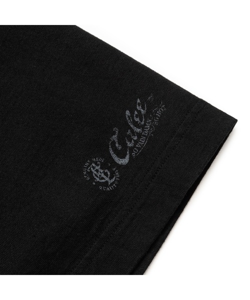 CALEE（キャリー）の「5 LENGTH 4/- SINKER KNITTING DROP SHOULDER CS（Tシャツ/カットソー・メンズ・グリーン/ブラック/ホワイト/オリーブ/ダークパープル・LARGE/MEDIUM/X-LARGE）」の7枚目の写真