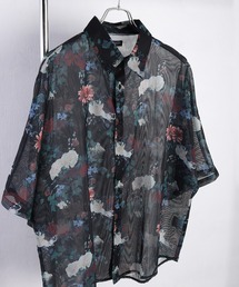 WESTSEA（ウエストシー）の「半袖 ドルマン シアーシャツ オーバーサイズ（シャツ/ブラウス・メンズ）」