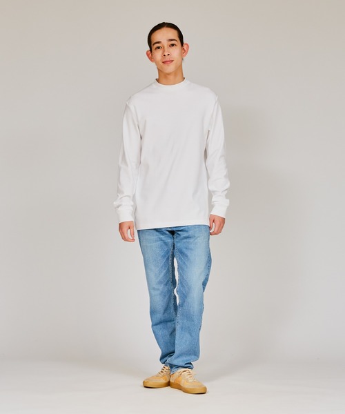 HANES(ヘインズ)の「【Hanes/ヘインズ】メンズ クルーネックロングスリーブ(Tシャツ/カットソー・メンズ・ブラック/ホワイト・LARGE/X-LARGE/MEDIUM)」の14枚目の写真