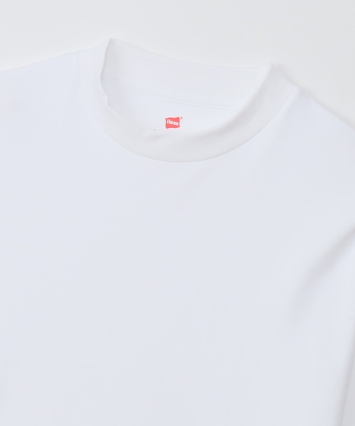 HANES(ヘインズ)の「【Hanes/ヘインズ】メンズ クルーネックロングスリーブ(Tシャツ/カットソー・メンズ・ブラック/ホワイト・LARGE/X-LARGE/MEDIUM)」の5枚目の写真