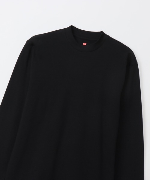 HANES(ヘインズ)の「【Hanes/ヘインズ】メンズ クルーネックロングスリーブ(Tシャツ/カットソー・メンズ・ブラック/ホワイト・LARGE/X-LARGE/MEDIUM)」の17枚目の写真