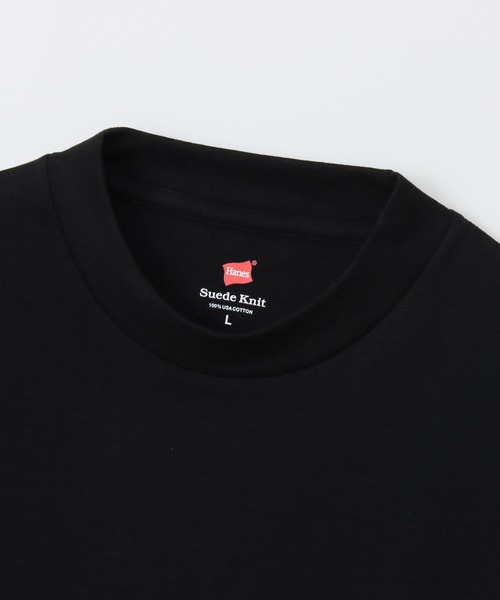 HANES(ヘインズ)の「【Hanes/ヘインズ】メンズ クルーネックロングスリーブ(Tシャツ/カットソー・メンズ・ブラック/ホワイト・LARGE/X-LARGE/MEDIUM)」の18枚目の写真