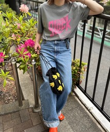 mi via loca（ミヴィアロカ）の「COMFORT COLORS ヴィンテージ加工 BLOCK CHORD ロゴ半袖Tシャツ 【PT NO. MVL047 ※2A】（Tシャツ/カットソー）」