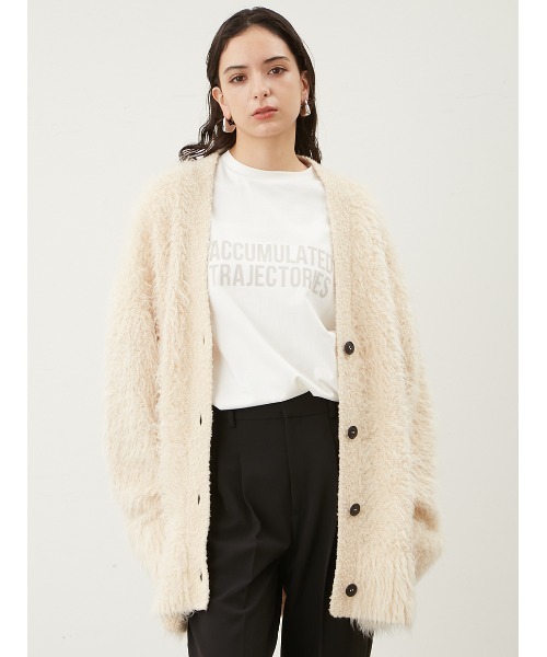 Mila Owen（ミラオーウェン）の「オーバーサイズカールシャギー