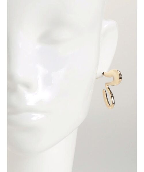 EMODA（エモダ）の「アシンメトリーEMニュアンスピアス（ピアス（両耳用）・レディース・シルバー/ゴールド・FREE）」の21枚目の写真