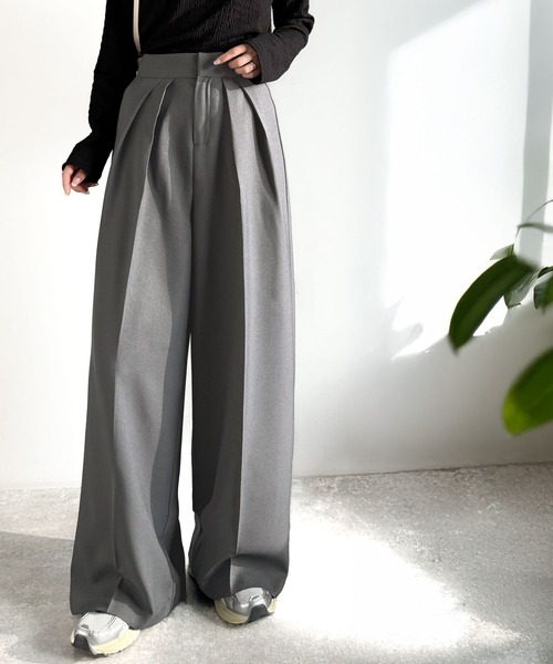 セール】リニューアルして登場♪さらっと美脚。細見え2インタックハイ