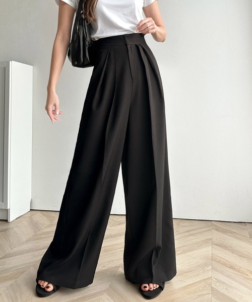 セール】リニューアルして登場♪さらっと美脚。細見え2インタックハイ