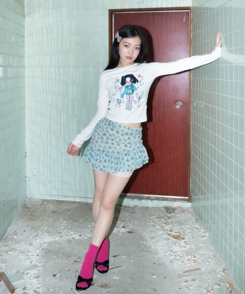 トップス hannah - selfish girl t-shirt INTER FACTORY（インターファクトリー）の「hannah - selfish