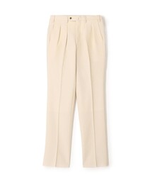 セール】ウールシルク イン2プリーツ ストレートスラックス MARZOTTO