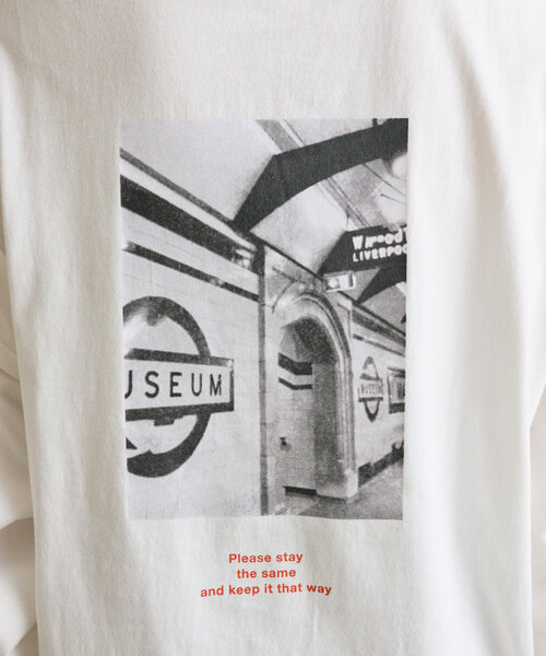 mline（エムライン）の「[mline]ヴィンテージフォトロンT（Tシャツ/カットソー・レディース・ブラック系その他/ブラック/ホワイト/ホワイト系その他・FREE）」の12枚目の写真