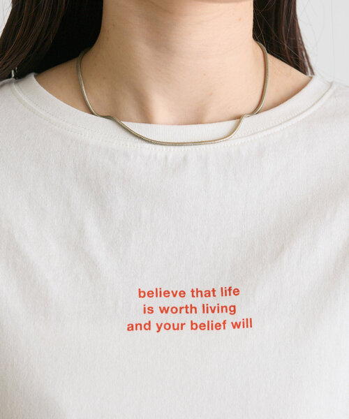 mline（エムライン）の「[mline]ヴィンテージフォトロンT（Tシャツ/カットソー・レディース・ブラック系その他/ブラック/ホワイト/ホワイト系その他・FREE）」の13枚目の写真