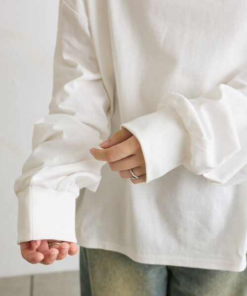 mline（エムライン）の「[mline]ヴィンテージフォトロンT（Tシャツ/カットソー・レディース・ブラック系その他/ブラック/ホワイト/ホワイト系その他・FREE）」の15枚目の写真