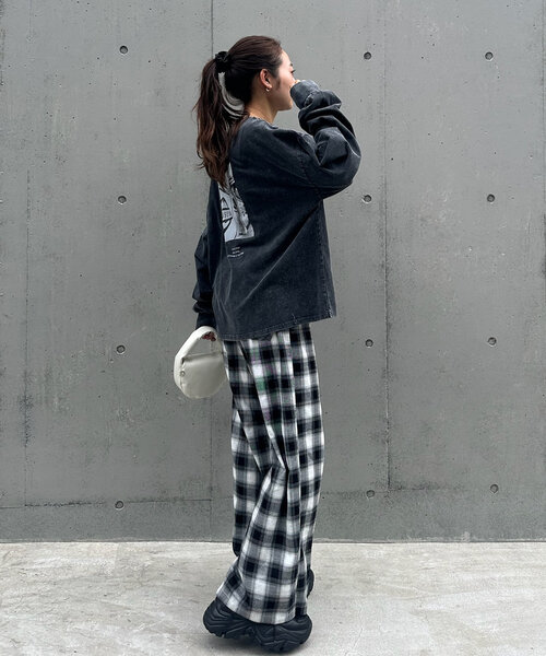 mline（エムライン）の「[mline]ヴィンテージフォトロンT（Tシャツ/カットソー・レディース・ブラック系その他/ブラック/ホワイト/ホワイト系その他・FREE）」の20枚目の写真