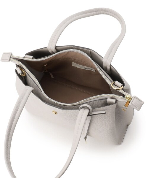 SHOO・LA・RUE(シューラルー)の「◆【軽量/2WAY】デイリーにも通勤にも ふわっと軽いトートバッグ(トートバッグ・レディース・ブラック/ワインレッド/グレー/ベージュ系4・00)」の10枚目の写真