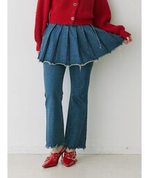jouetie | プリーツスカートレイヤードパンツ(その他パンツ)
