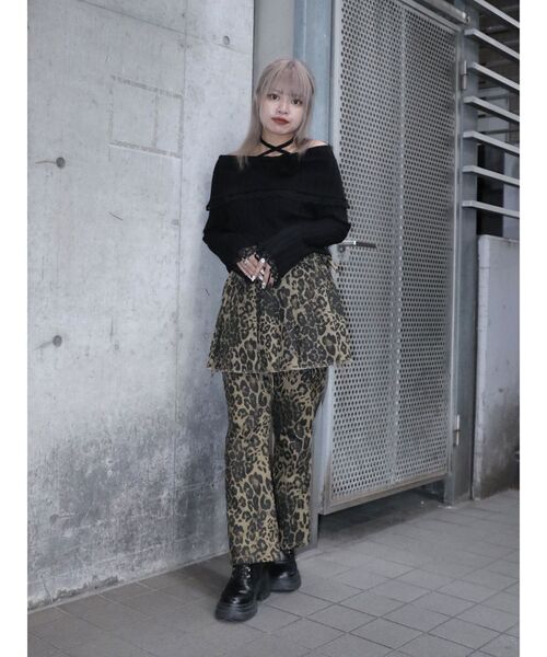 セール】プリーツスカートレイヤードパンツ（その他パンツ