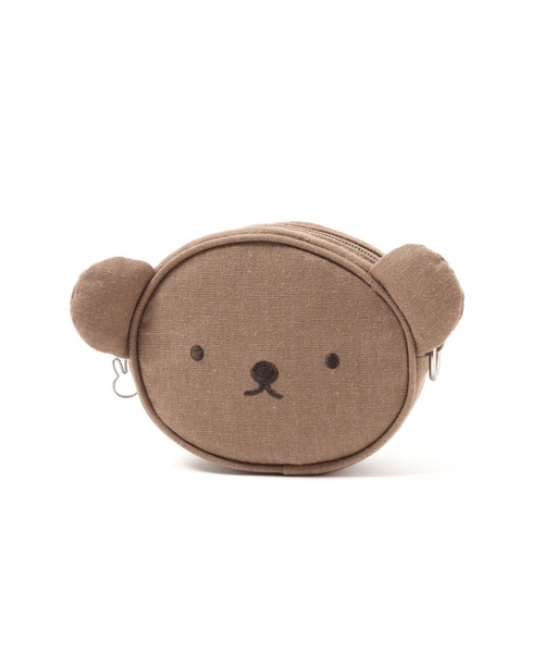 studio CLIP(スタディオクリップ)の「リネン混フェイスウォレット〈Dick Brunaコラボ〉(財布・レディース・ブラウン/ベージュ・FREE)」の6枚目の写真