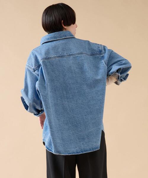 未使用◇upper hightsアッパーハイツ THE SENSE デニムシャツ martinique(マルティニーク)の「【upper hights/アッパー