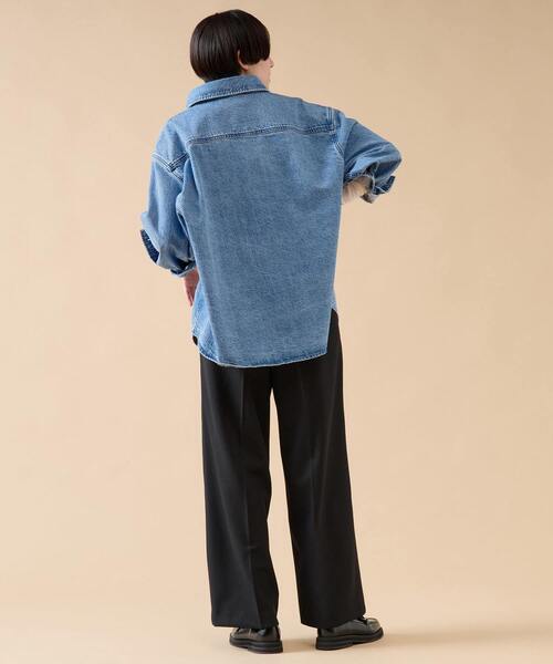 未使用◇upper hightsアッパーハイツ THE SENSE デニムシャツ martinique(マルティニーク)｜【upper hights】THE SENSE シャツ