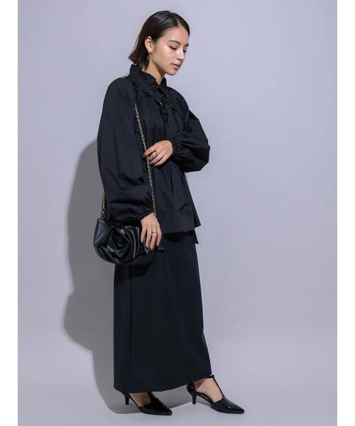 Te chichi（テチチ）の「モチーフチェーンショルダーバッグ（ハンドバッグ・レディース・ブラック/シルバー・F）」の7枚目の写真