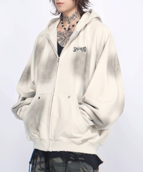 希少 プーマ×ハン チェーベンハウン コラボレーション ハーフジップフーディー A'GEM/9 × .kom 『ARULE/アルール』 バックワッペンジップ