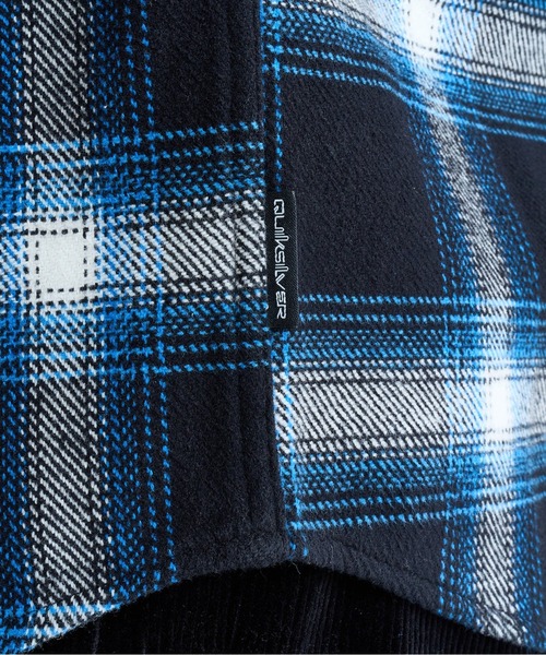 Quiksilver（クイックシルバー）の「DNA FLANNEL/クイックシルバーネルシャツ（シャツ/ブラウス・メンズ・ベージュ/ブラック・X-LARGE/LARGE/MEDIUM/SMALL）」の10枚目の写真