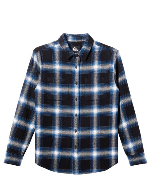 Quiksilver（クイックシルバー）の「DNA FLANNEL/クイックシルバーネルシャツ（シャツ/ブラウス・メンズ・ベージュ/ブラック・X-LARGE/LARGE/MEDIUM/SMALL）」の11枚目の写真