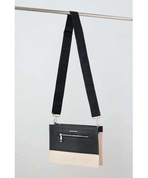 AZUL by moussy（アズールバイマウジー）の「スクエアクラッチバッグ（クラッチバッグ・メンズ・ブラック/オフホワイト・FREE）」の15枚目の写真