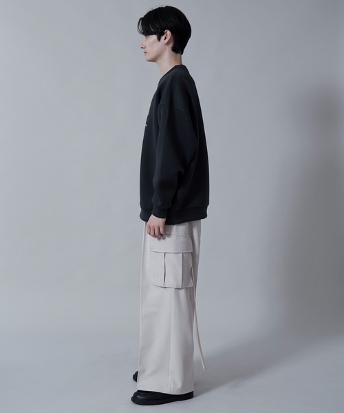 BROWNY（ブラウニー）の「BROWNY/KEEPWARM グラフィックプルオーバー（スウェット・メンズ・チャコール/ライトグレー・MEDIUM/LARGE）」の13枚目の写真