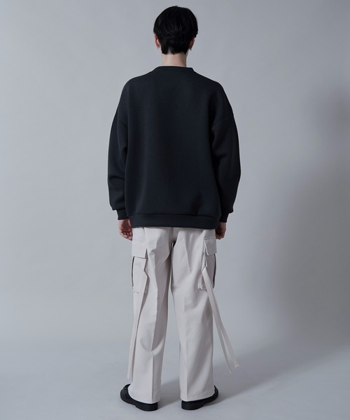 BROWNY（ブラウニー）の「BROWNY/KEEPWARM グラフィックプルオーバー（スウェット・メンズ・チャコール/ライトグレー・MEDIUM/LARGE）」の14枚目の写真